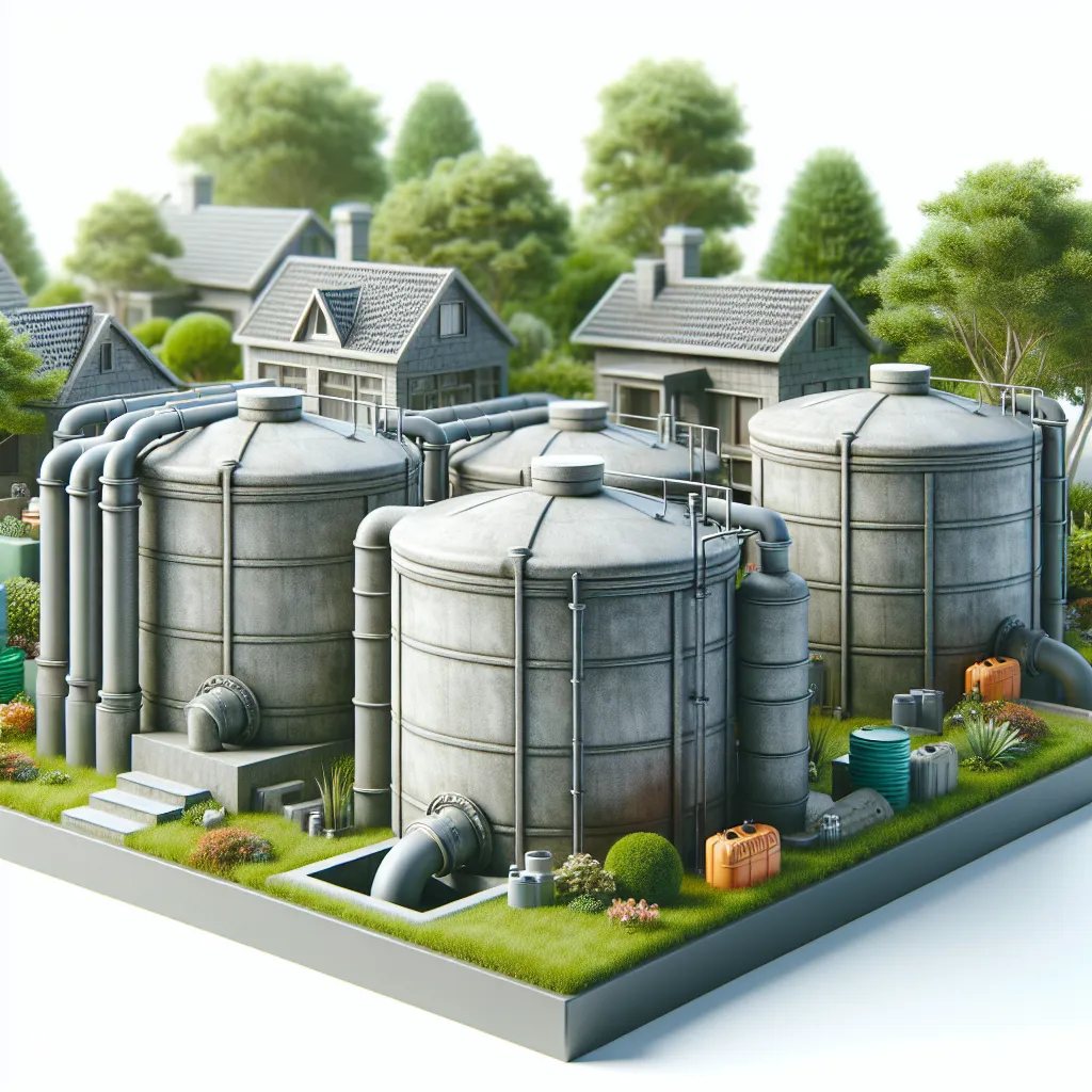 Betonowe szamba 5000L – trwałość i nowoczesność dla Twojej posesji