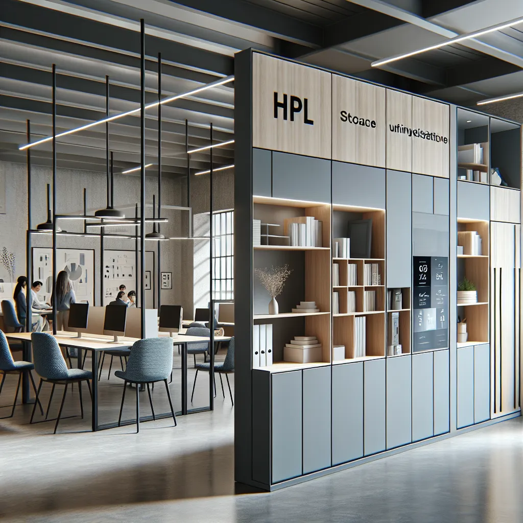 Nowoczesne szafki hpl w biurach i placówkach edukacyjnych